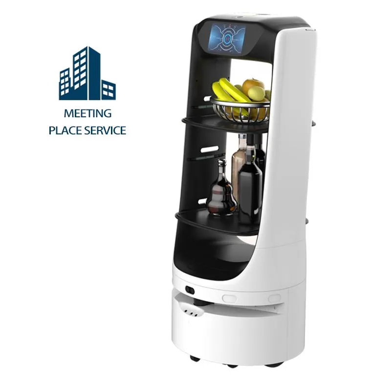 این ربات چینی آتش در یک رستوران لاس وگاس گرفتار